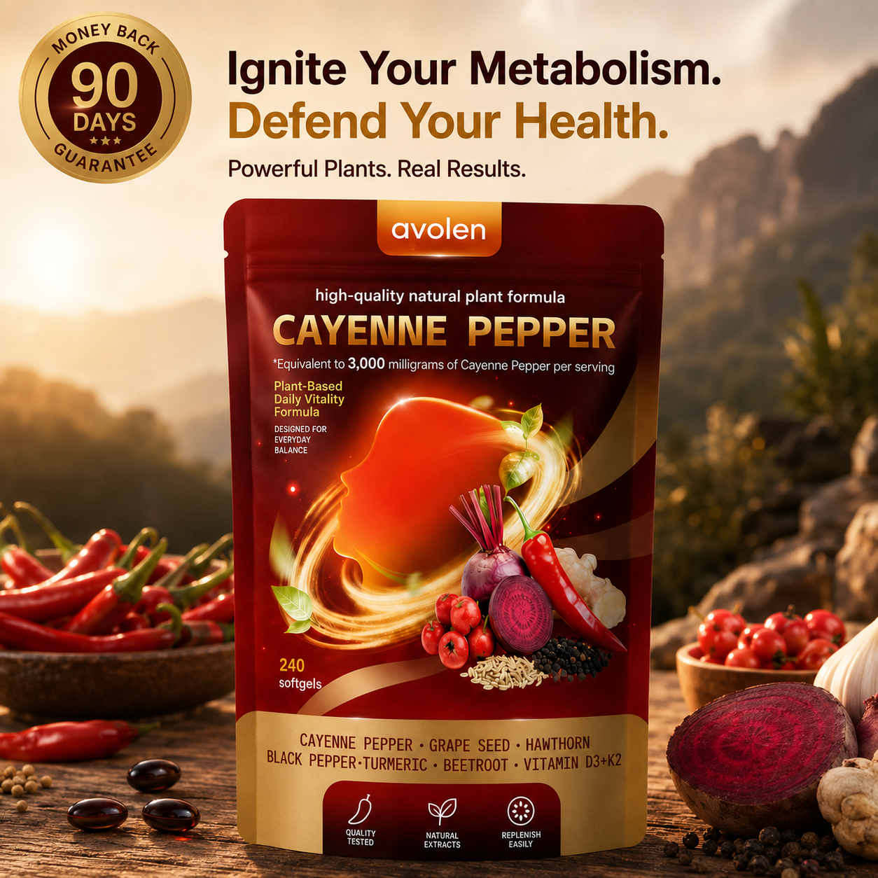 Cayenne Pepper Softgels