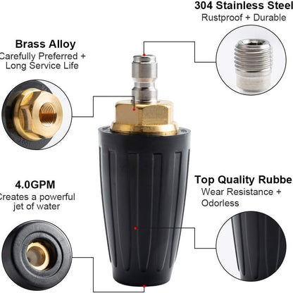 Pressure Washer Tips Turbo Nozzle